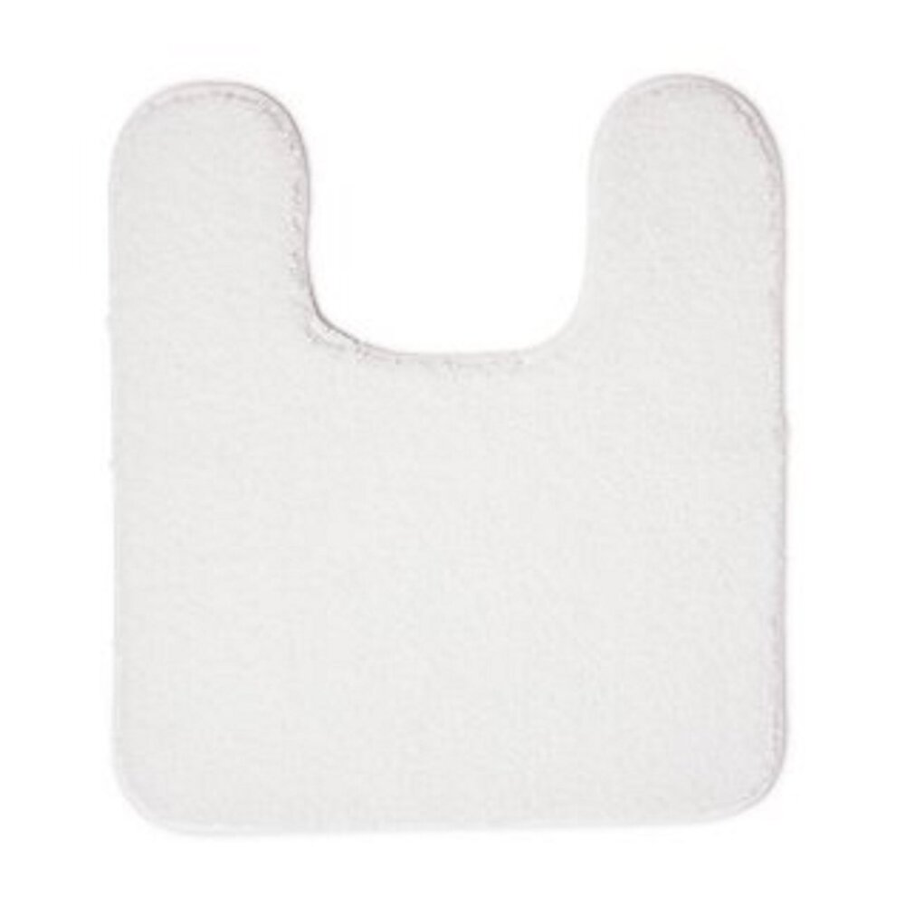 brand new WHITE Charter Club Elite Plush Contour Rug w/ Skid Resistant Backing